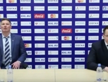 Видео послематчевой пресс-конференции игры КХЛ «Барыс» — «Динамо» Минск 4:2