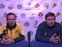 Видео послематчевой пресс-конференции игр чемпионата РК «Арлан» — «Темиртау» 2:4, 6:0