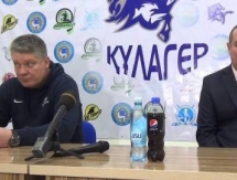 Видео послематчевой пресс-конференции игры чемпионата РК «Кулагер» — «Номад» 4:2