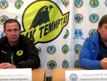 Видео послематчевой пресс-конференции игр чемпионата РК «Темиртау» — ШКО 0:3, 2:1