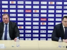 Видео послематчевой пресс-конференции игры КХЛ «Барыс» — «Нефтехимик» 1:2