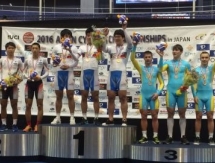 Казахстанские трековики выиграли три медали чемпионата Азии в Японии