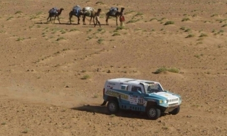 Казахстанский экипаж стал победителем третьего этапа Africa Eco Race-2016