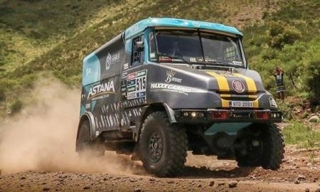 Astana Motorsports поднялась на одну строчку в общем зачете «Дакара»