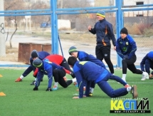 Футболисты «Каспия» выехали на УТС в Турцию