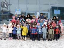 Воспитанники детского сада посетили тренировку «Кулагера»