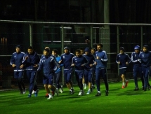 Фоторепортаж с тренировки «Ордабасы» на УТС