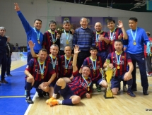 В Таразе состоялся 20-й чемпионат РК по мини-футболу среди ветеранов