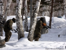 Хоккеисты «Кулагера» сыграли в пейнтбол