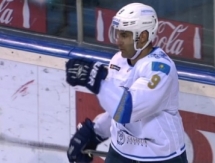 Видео шайб матча КХЛ «Динамо» Рига — «Барыс» 2:3