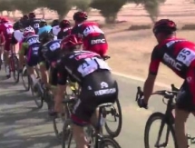 Видео финиша первого этапа «Тура Катара» с участием гонщиков «Астаны»