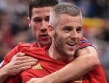 Фоторепортаж с матча ЕВРО-2016 Испания — Казахстан 5:3