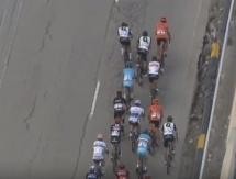 Видео финиша второго этапа «Тура Омана» с участием гонщиков «Астаны»