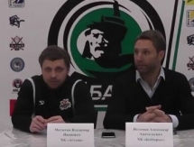 Видео послематчевой пресс-конференции игр чемпионата РК «Бейбарыс» — «Астана» 8:0, 12:0