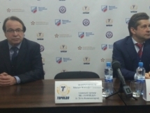 Видео послематчевой пресс-конференции игры ВХЛ «Торпедо» — «СКА-Нева» 4:3 ОТ