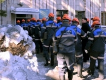 Хоккеисты «Сарыарки» посетили шахту имени Костенко