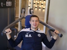 Фоторепортаж с занятий «Иртыша» в тренажерном зале