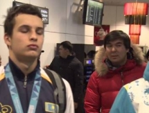 Видеосюжет со встречи призеров юношеской Олимпиады