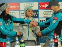 Таканаши и Превц — чемпионы первого дня этапа Кубка мира по прыжкам с трамплина в Алматы