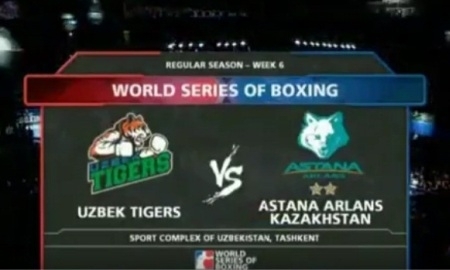 Видео матчевой встречи WSB «Uzbek Tigers» — «Astana Arlans» 4:1