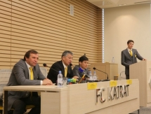 Фоторепортаж с презентации «Кайрата»