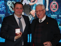 Перед плей-офф Кубка Еременко прошел торжественный ужин