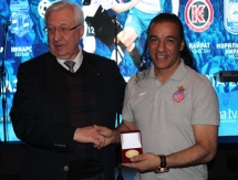 Перед плей-офф Кубка Еременко прошел торжественный ужин