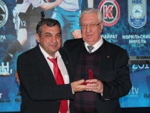 Перед плей-офф Кубка Еременко прошел торжественный ужин