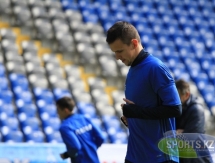 Фоторепортаж с предыгровой тренировки «Астаны»