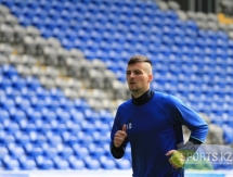 Фоторепортаж с предыгровой тренировки «Астаны»