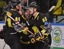 Фоторепортаж с матча плей-офф ВХЛ «Сарыарка» — «Торос» 3:2 ОТ