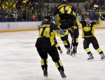 Фоторепортаж с матча плей-офф ВХЛ «Сарыарка» — «Торос» 3:2 ОТ