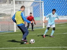 Фоторепортаж с товарищеских матчей «Иртыша»