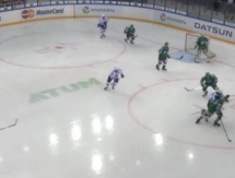 Видеообзор матча плей-офф МХЛ «Толпар» — «Снежные Барсы» 1:2