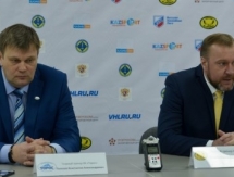 Видео послематчевой пресс-конференции игры плей-офф ВХЛ «Сарыарка» — «Торос» 3:1