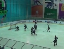 Видеообзор матча плей-офф чемпионата РК «Бейбарыс» — «Кулагер» 5:4 ОТ