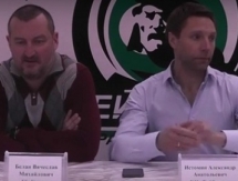 Видео послематчевой пресс-конференции игр плей-офф чемпионата РК «Бейбарыс» — «Кулагер» 2:1 ОТ, 5:4 ОТ