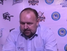 Видео послематчевой пресс-конференции игр плей-офф чемпионата РК «Арлан» — «Иртыш» 1:4, 2:1