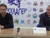 Видео послематчевой пресс-конференции игр плей-офф чемпионата РК «Кулагер» — «Бейбарыс» 0:1, 4:3 ОТ