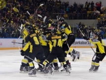 Фоторепортаж с матча плей-офф ВХЛ «Сарыарка» — «Торос» 3:2 ОТ