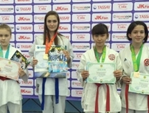 Актауские каратисты вернулись с чемпионата Казахстана с 14 медалями