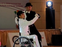 Жамбылские танцоры на колясках готовятся к международному турниру «Kazakhstan Open 2016»