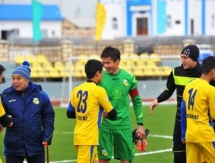 «Каспий» сыграл товарищеский матч