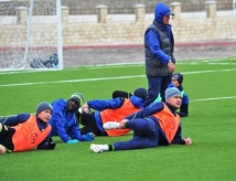 «Каспий» сыграл товарищеский матч