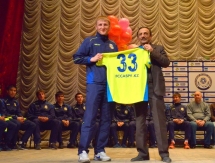 В Актау прошла презентация команды «Каспий» сезона 2016 года