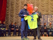 В Актау прошла презентация команды «Каспий» сезона 2016 года