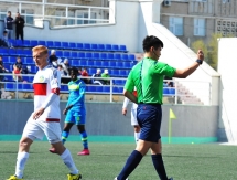 Фоторепортаж с матча Первой лиги «Каспий» — «Алтай» 0:1 