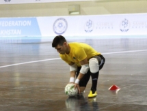 Фоторепортаж с предыгровых тренировок Казахстана и Польши 