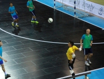 Фоторепортаж с предыгровых тренировок Казахстана и Польши 