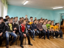 Хоккеисты «Темиртау» посетили детский дом